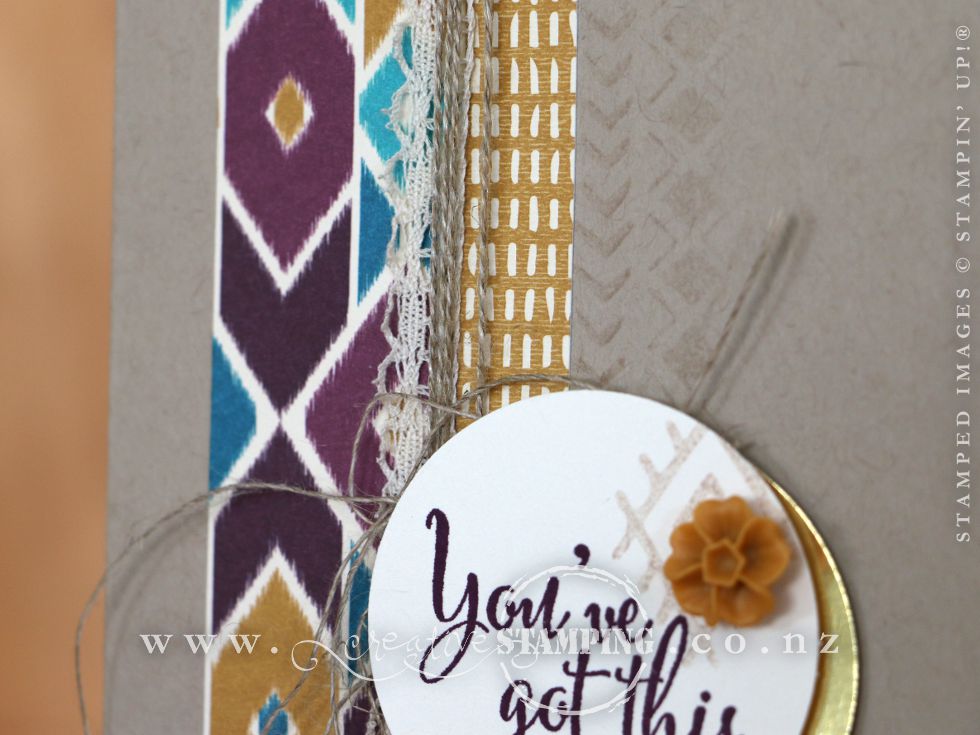 Bohemian Borders Card