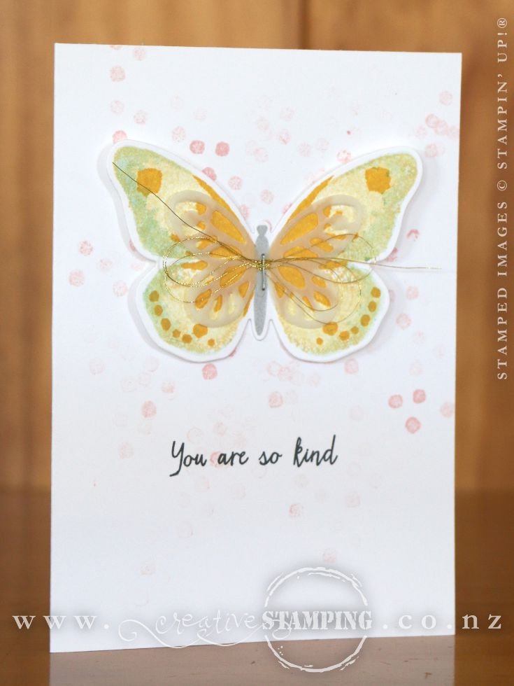 Watercolor Wings Thank You Card