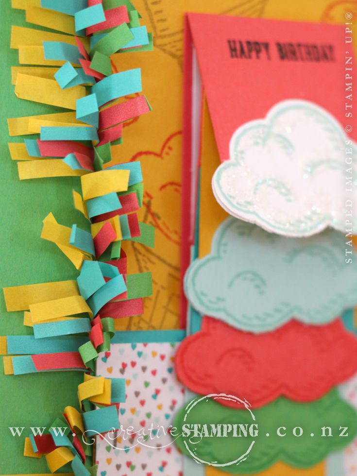 Sprinkles of Life Waterfall Card