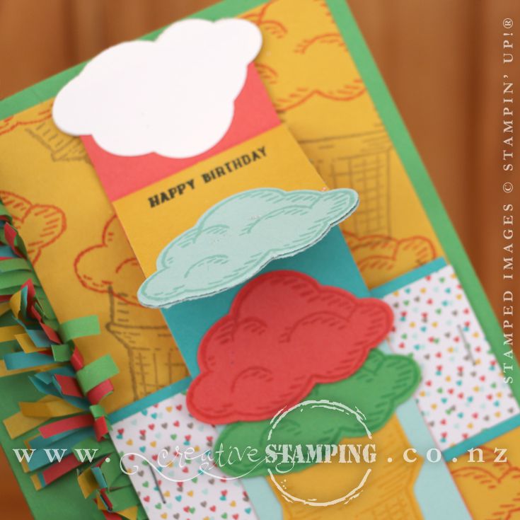 Sprinkles of Life Waterfall Card