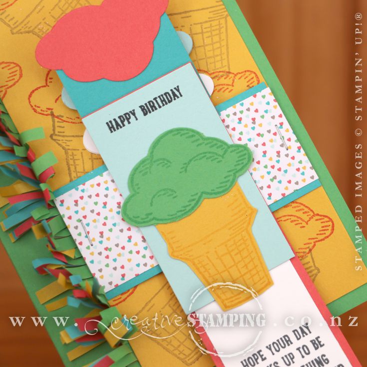 Sprinkles of Life Waterfall Card