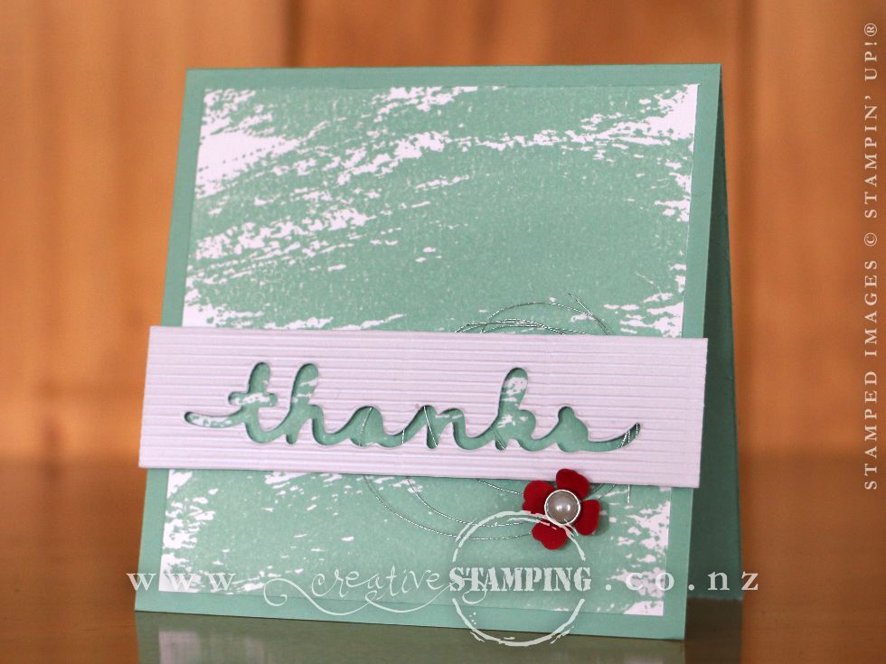 Watercolor Wash Thank You Card