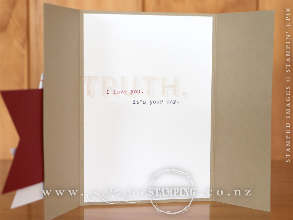Father's Day Shirt Gatefold Card