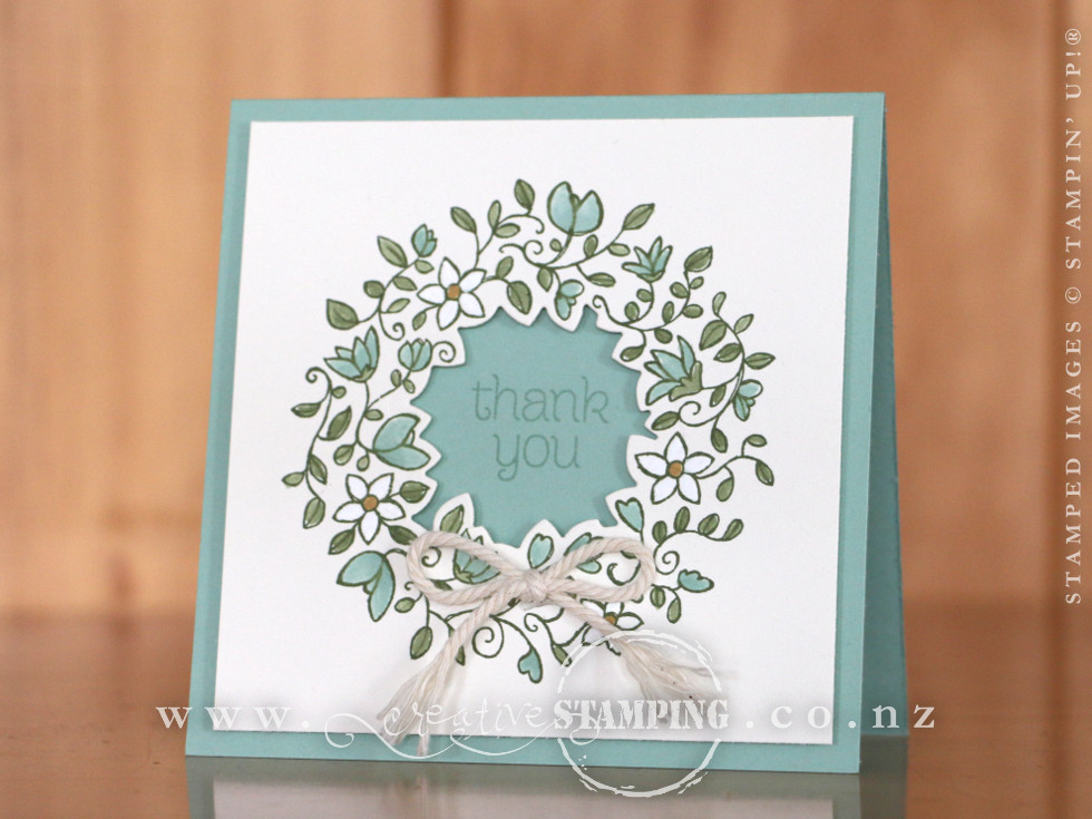 Circle of Spring Thank You Card