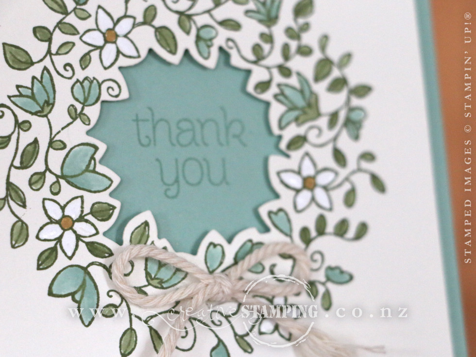Circle of Spring Thank You Card