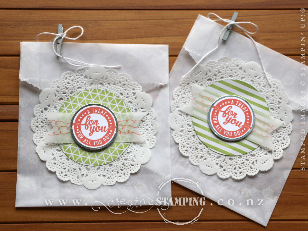 Sketched Dots Treat Bag