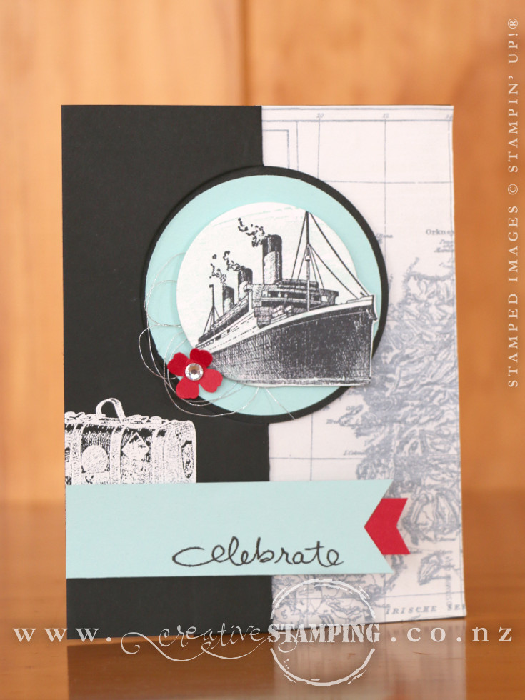 Traveler Circle Flip Card