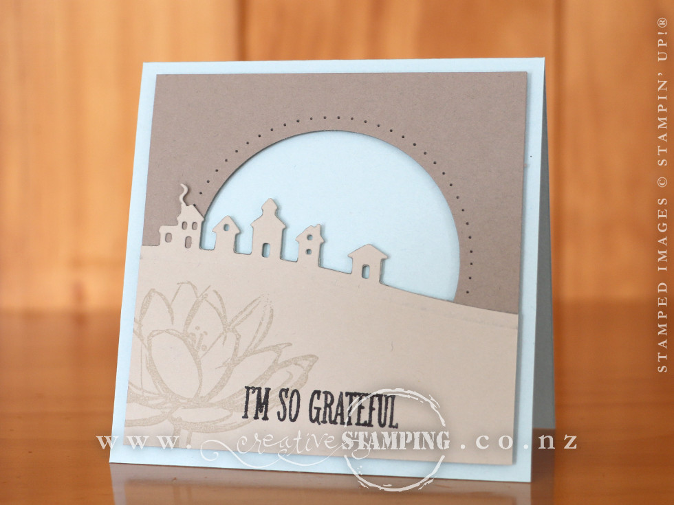 Sleigh Ride Edgelits Thank You Card