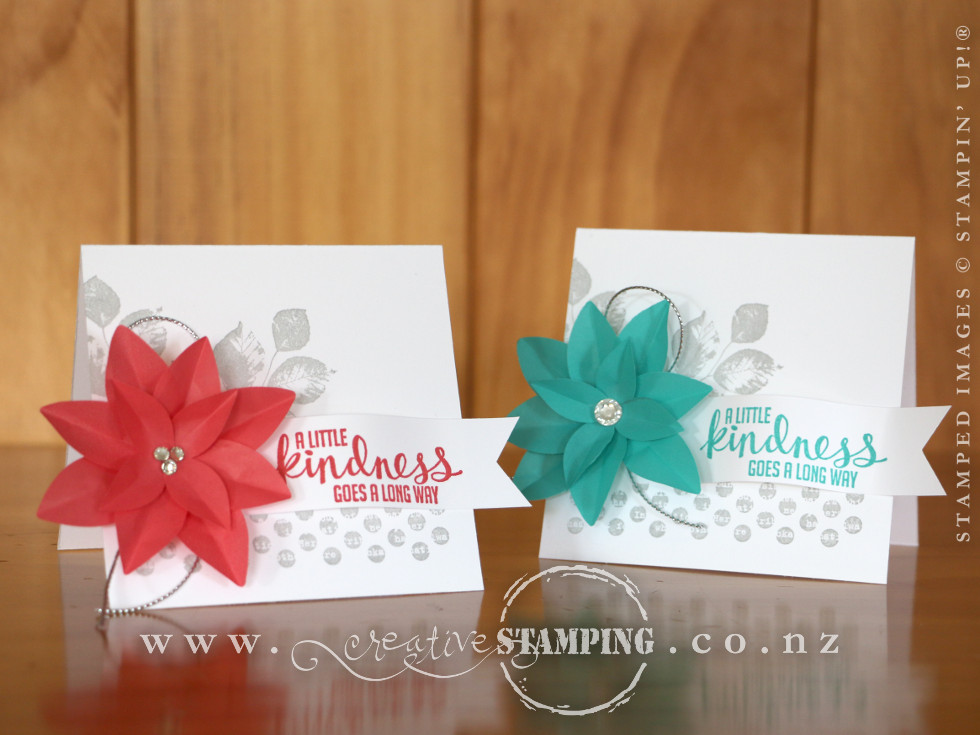 Festive Flower Thank You Card