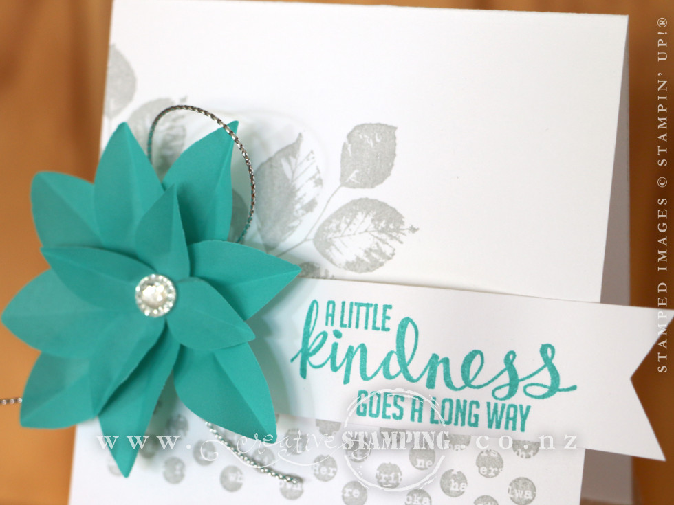 Festive Flower Thank You Card