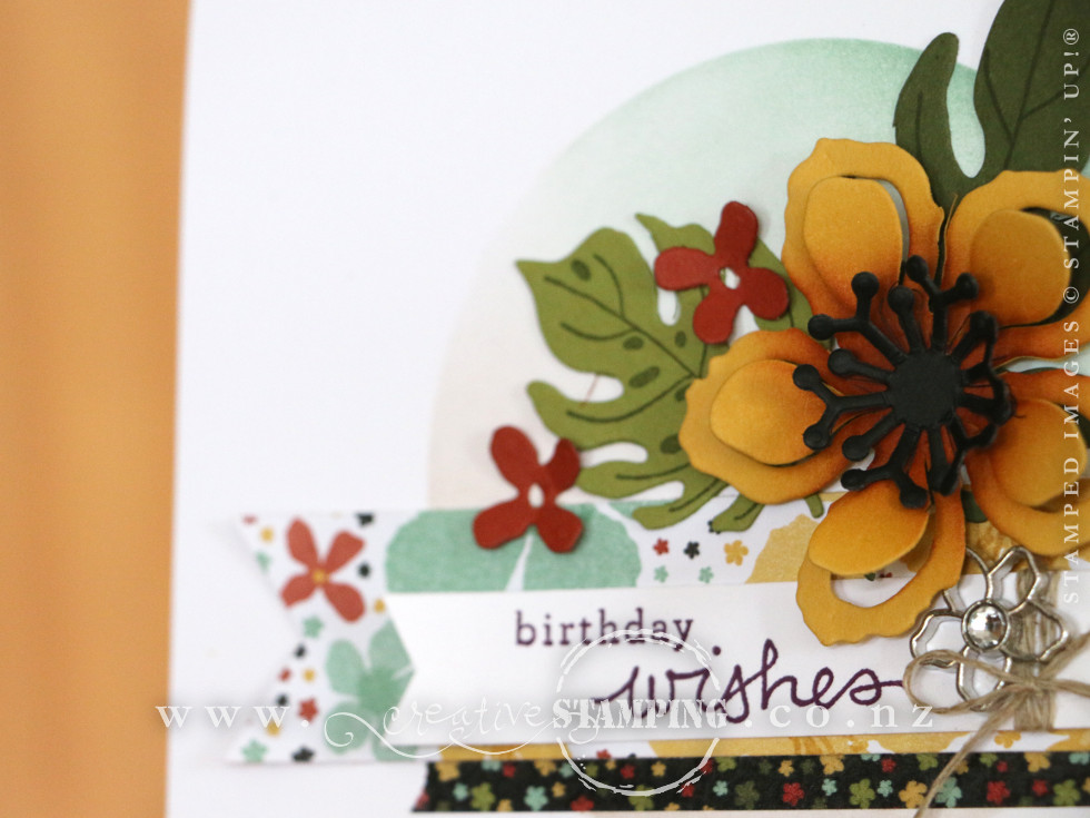 Botanical Blooms Birthday Card