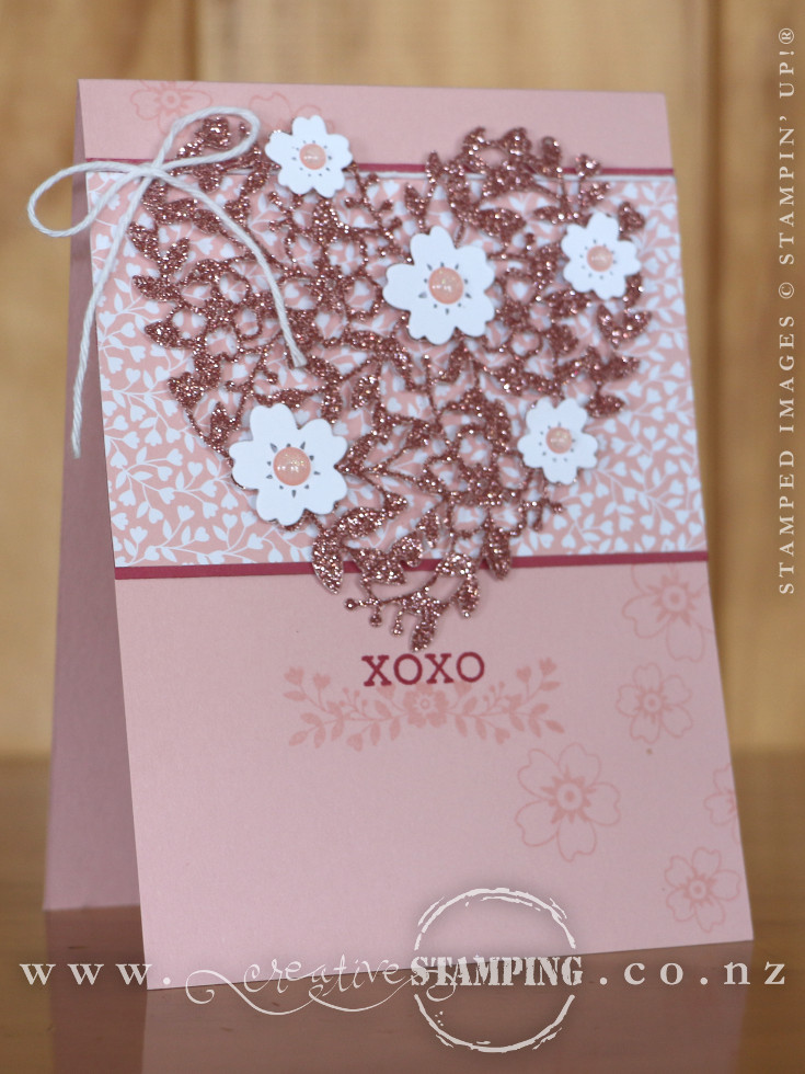 Bloomin' Heart Valentine's Day Card