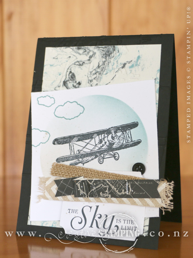Sky is the Limit Masculine Card
