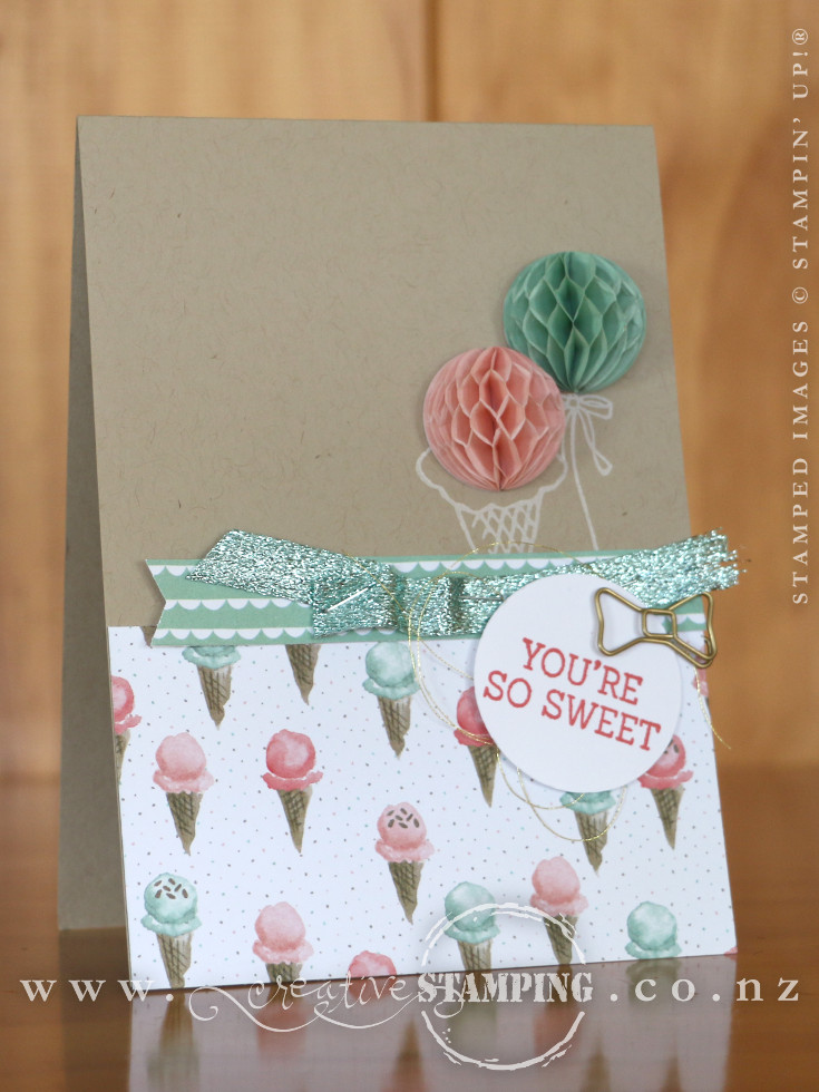 Birthday Bouquet "You're So Sweet" Card
