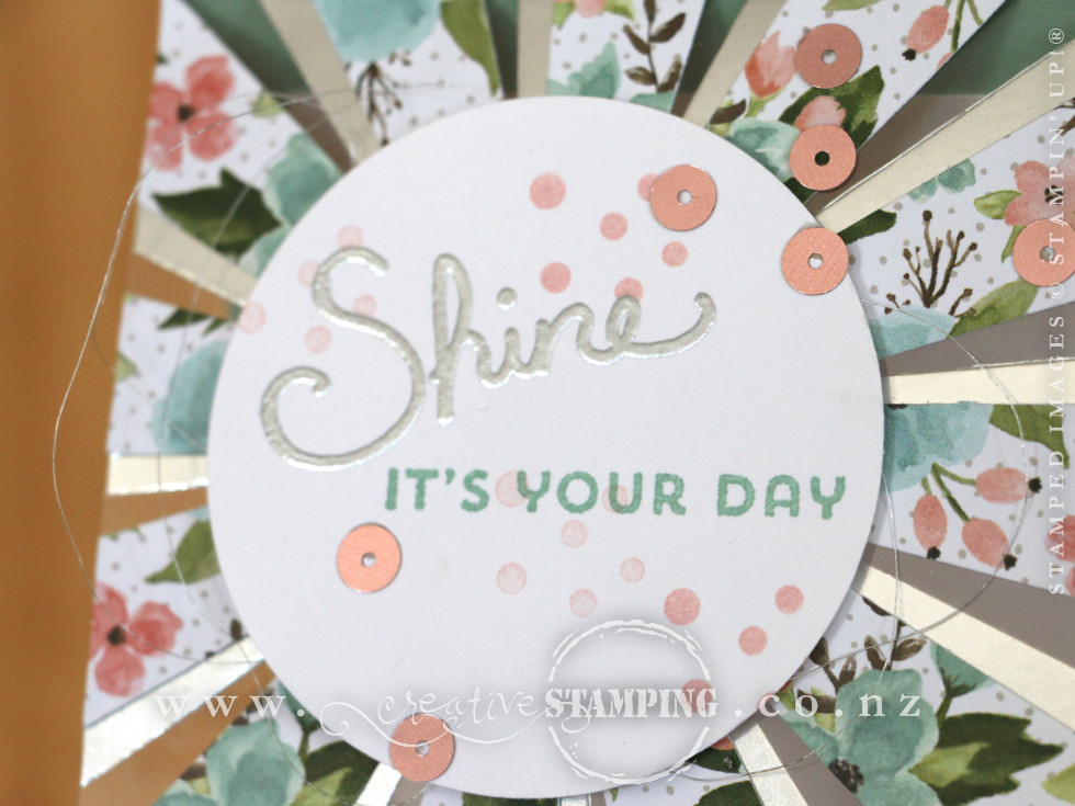 Sunburst Mother's Day Card
