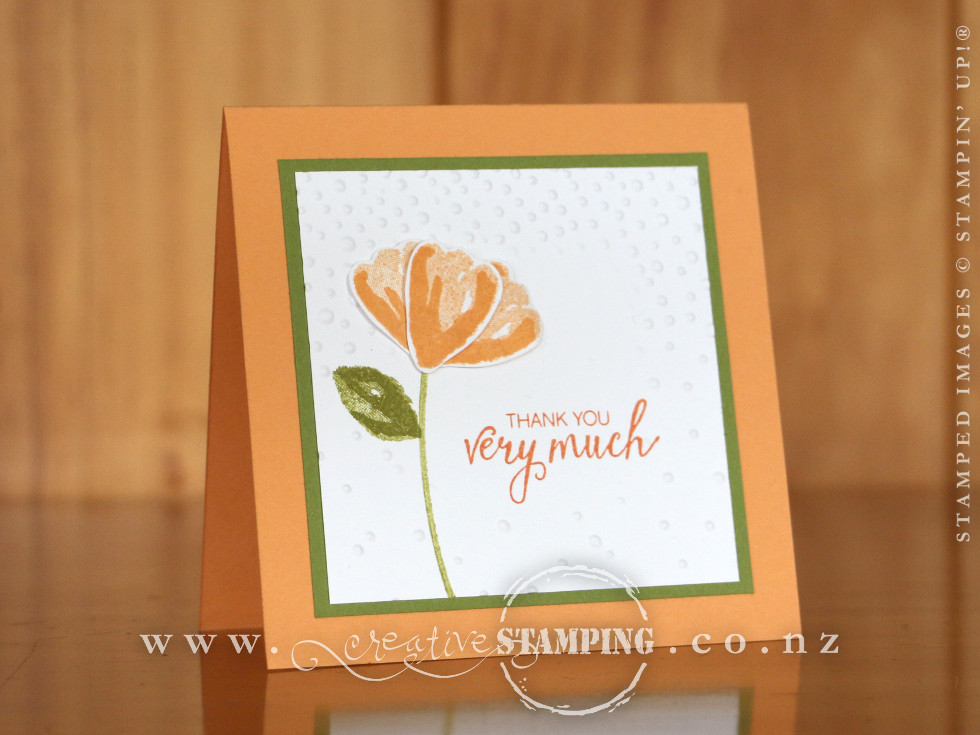 Bunch of Blossoms Thank You Card