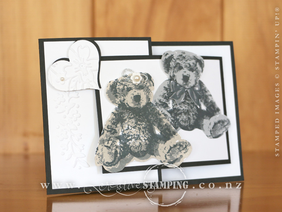 Baby Bear Joy-Fold Wedding Card
