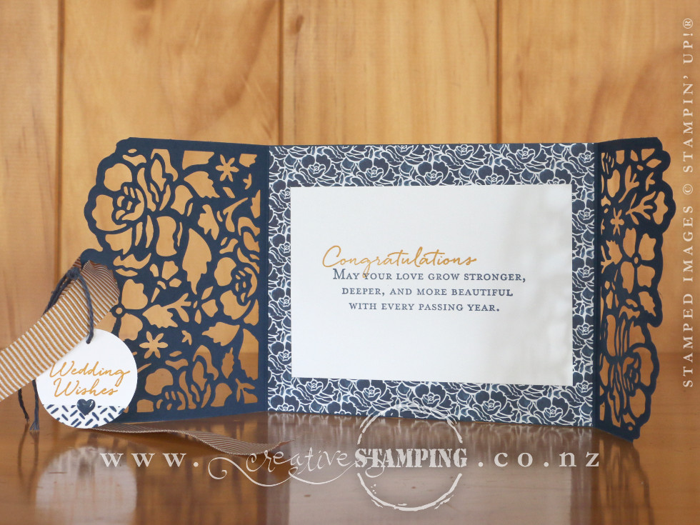 Floral Boutique Wedding Card