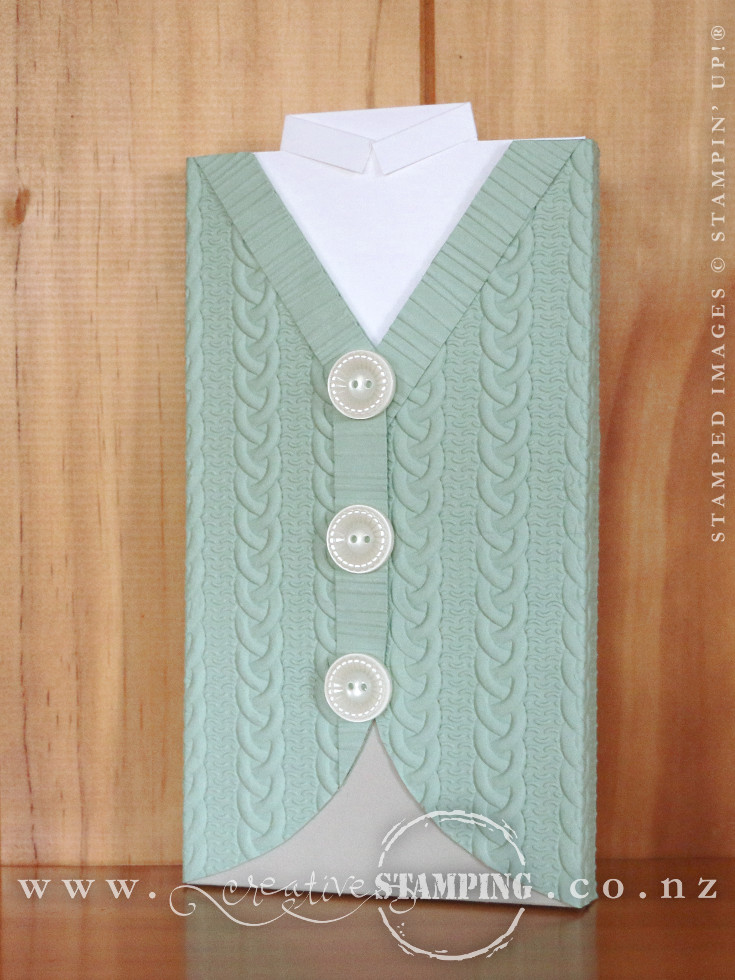 Fathers Day Cable Knit Chocolate Box