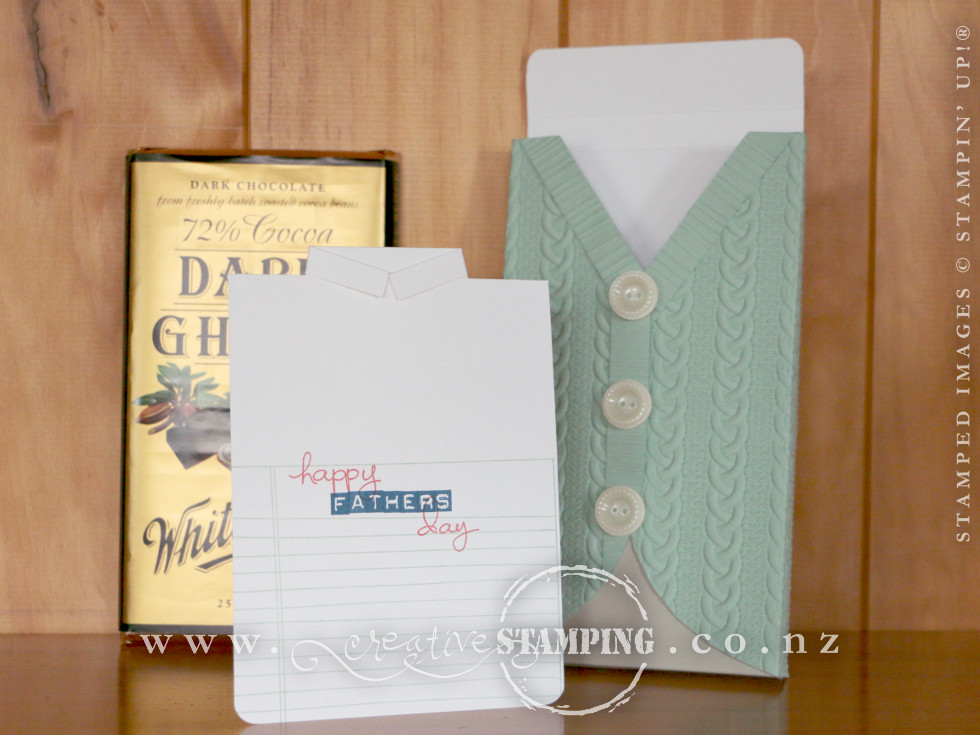 Fathers Day Cable Knit Chocolate Box