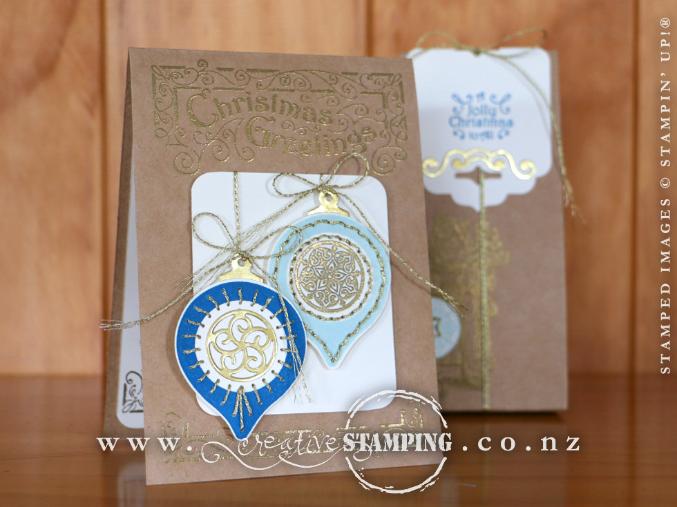 Stitched Father Christmas Card