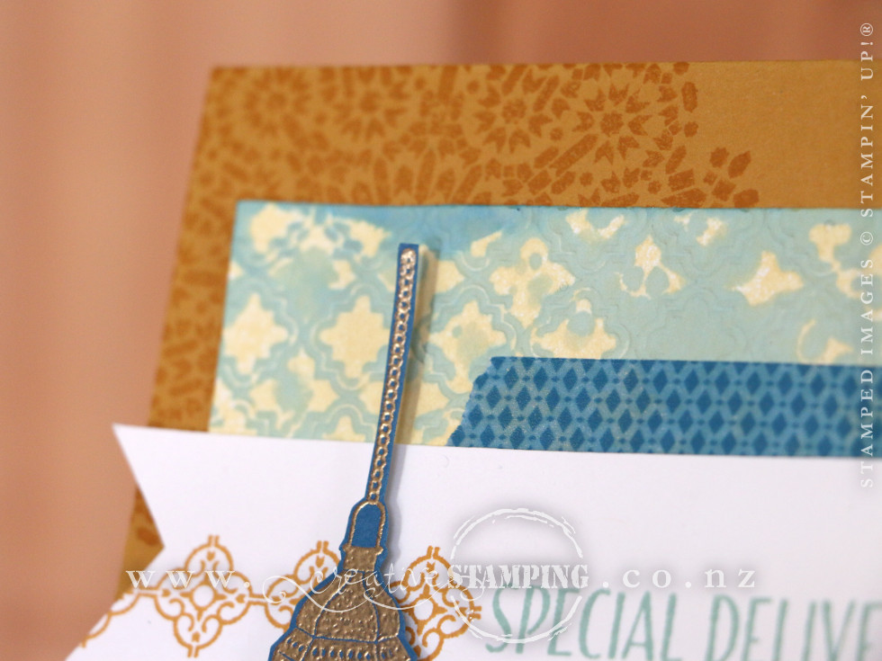Moroccan Nights Special Delivery Thank You Card