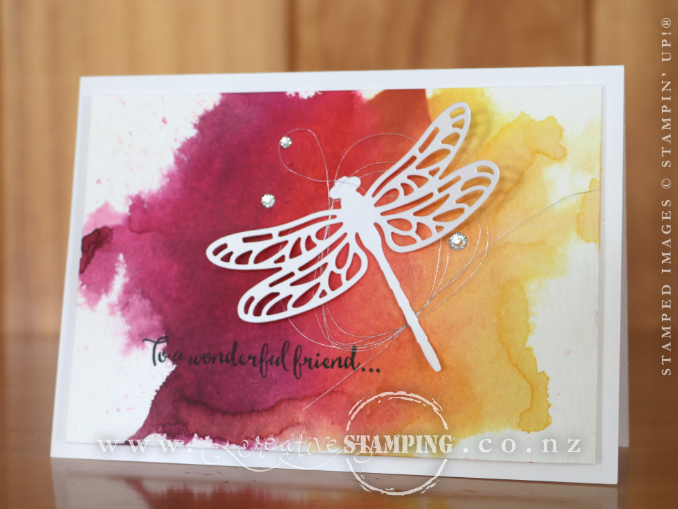 Detailed Dragonfly Card