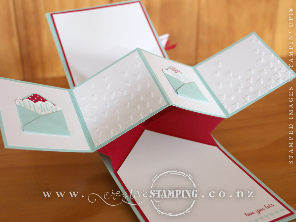 Sealed with Love Twist & Pop Valentines Card