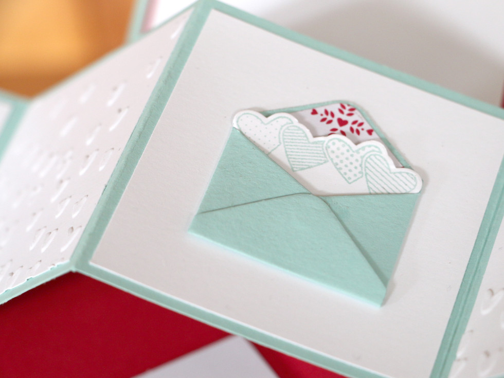 Sealed with Love Twist & Pop Valentines Card