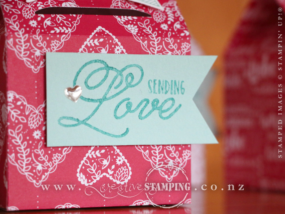 Sending Love Baker's Box Valentine