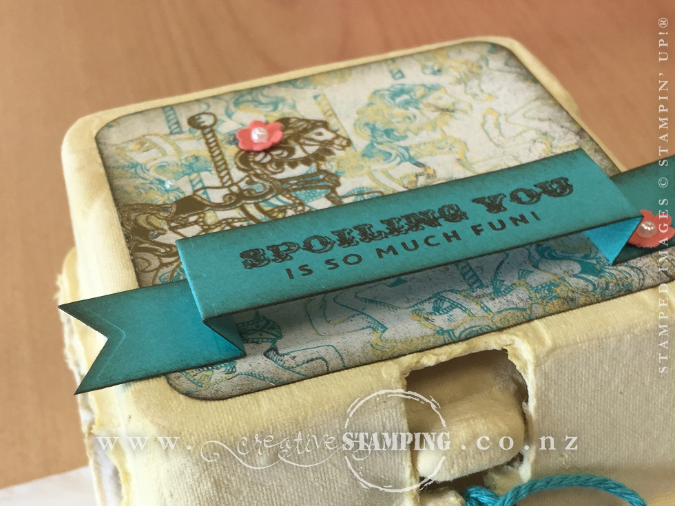 Guest Gifts - Decorated Mini Egg Cartons with Lindt Chocolates inside!