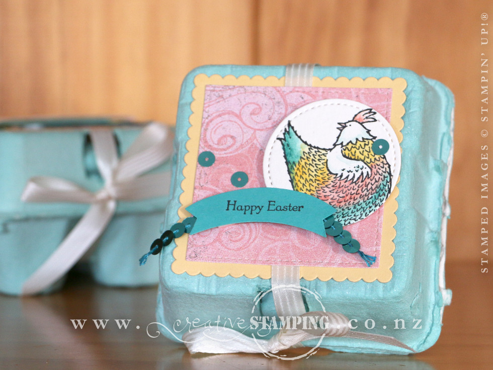 Hey, Chick Easter Mini Egg Carton