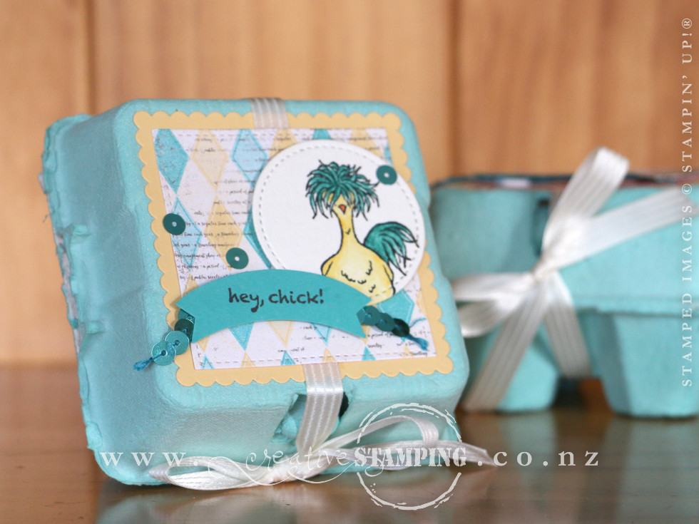 Hey, Chick Easter Mini Egg Carton