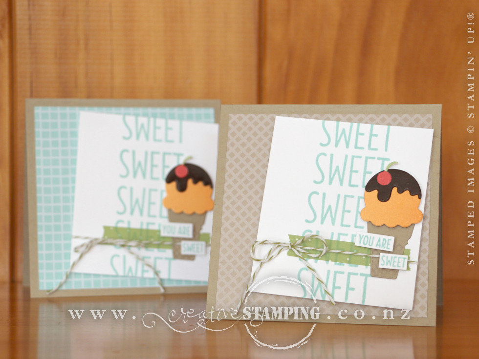 Cool Treats Thank You Cards