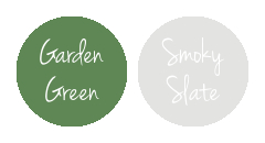Slytherin House Stampin' Up! Colours | Garden Green & Smoky Slate