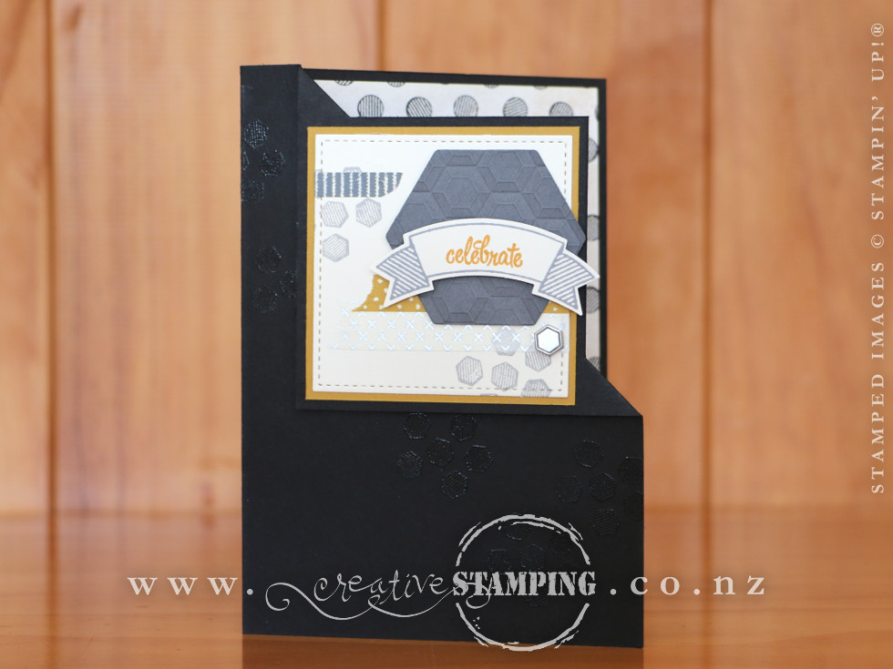 Urban Underground Corner Fold Masculine Birthday Card