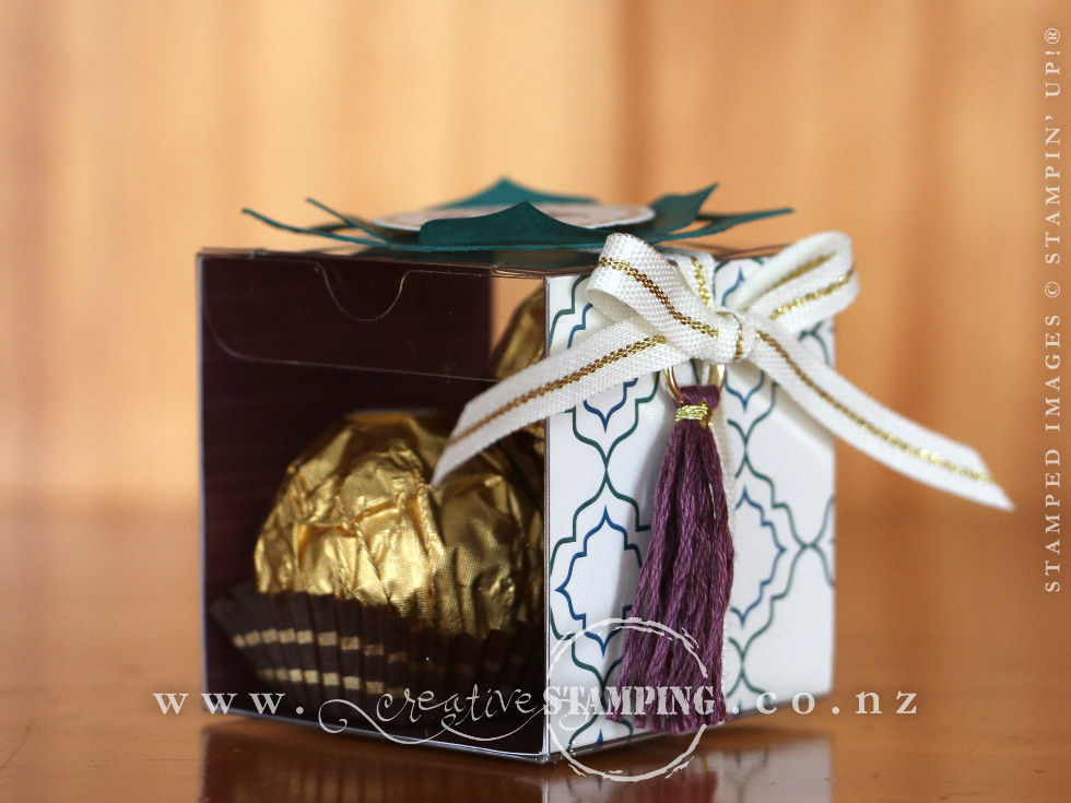 Eastern Beauty Clear Tiny Treat Box