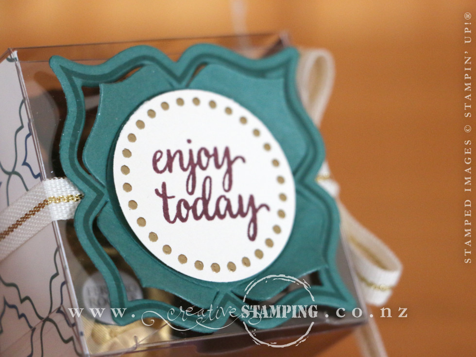 Eastern Beauty Clear Tiny Treat Box