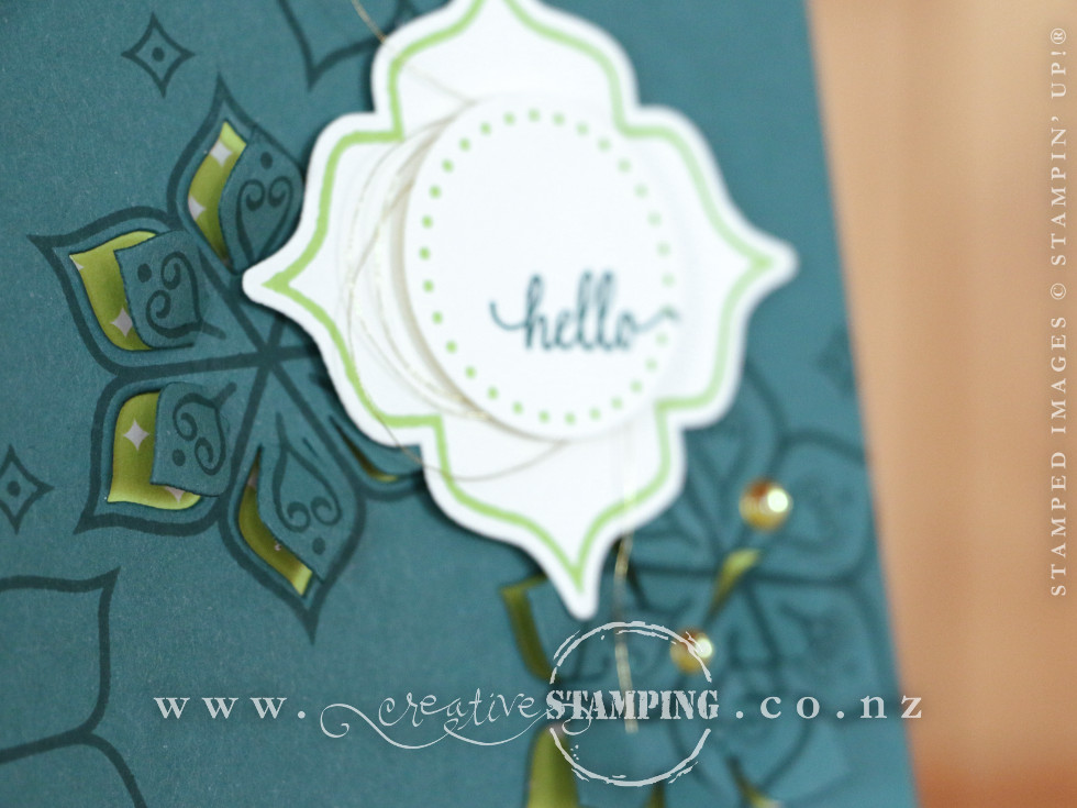 Eastern Beauty Tranquil Tide Hello Card