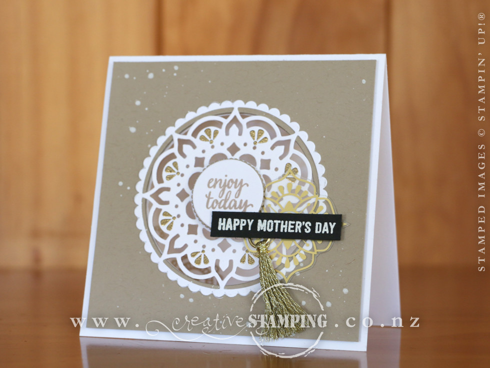 Eastern Beauty Mother's Day Card