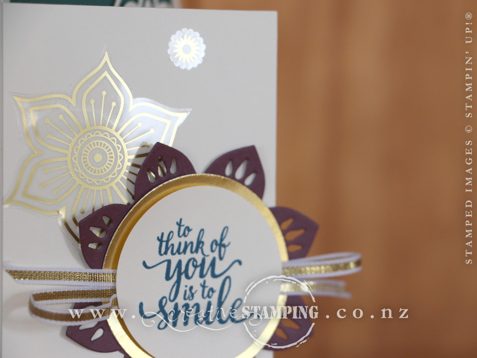 Eastern Beauty Concertina Card