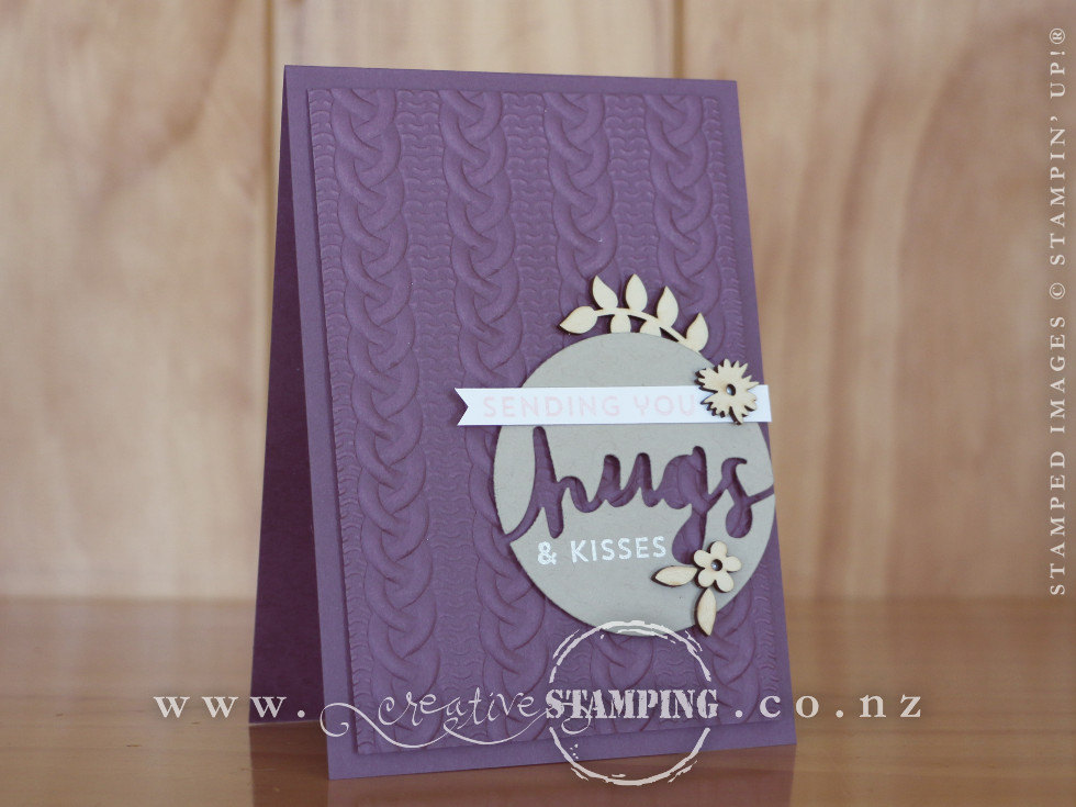 Lovely Inside & Out Hugs & Kisses Card