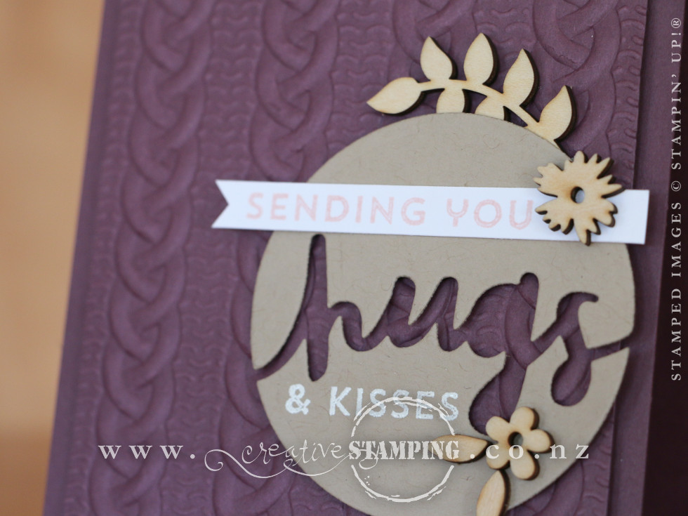 Lovely Inside & Out Hugs & Kisses Card