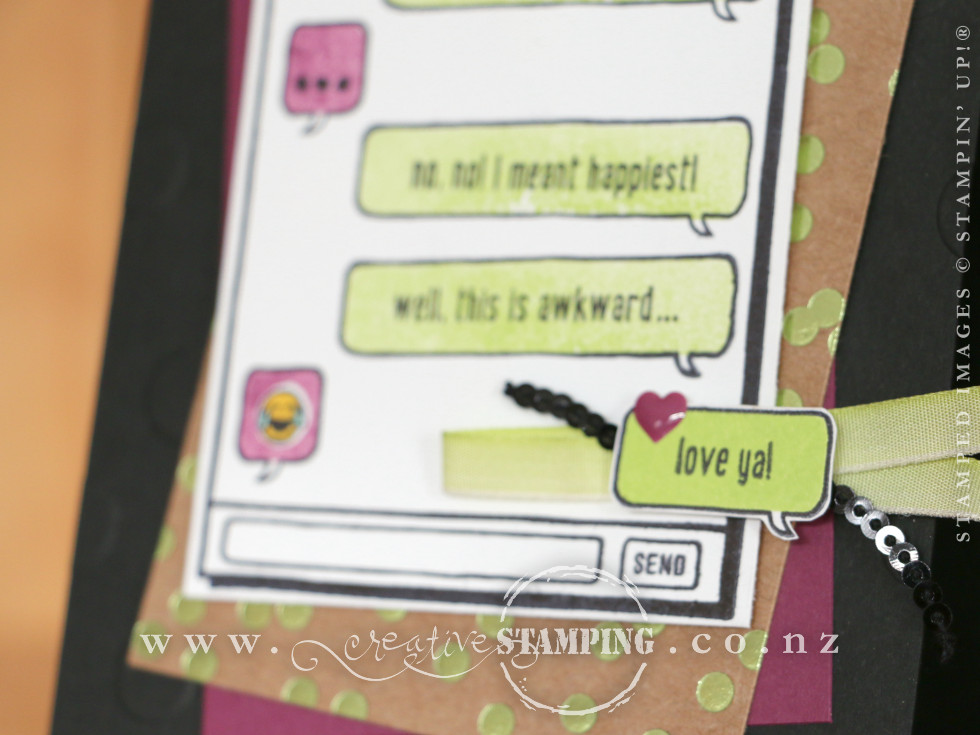Text Ya Later Birthday Card