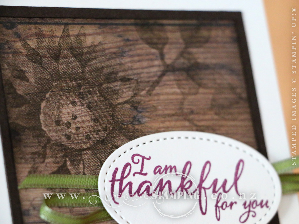 Painted Harvest Thank You Card
