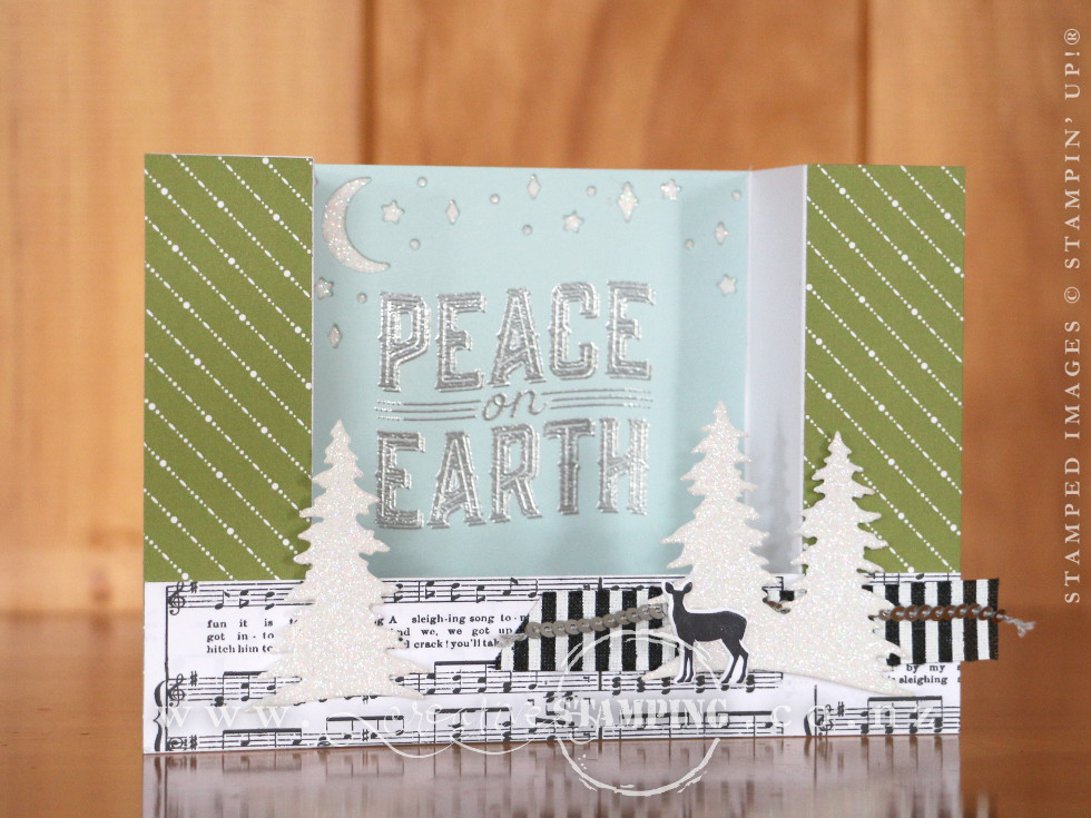Carols of Christmas Bridge Card