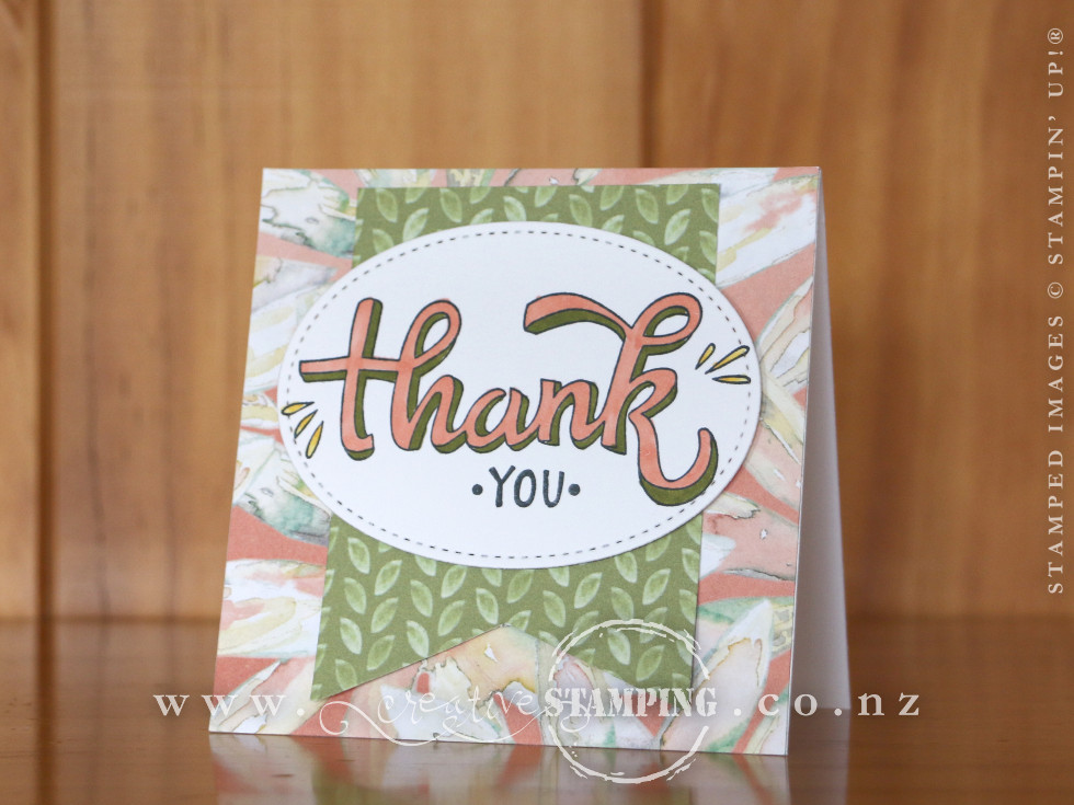 Color Me Happy Thank You Card