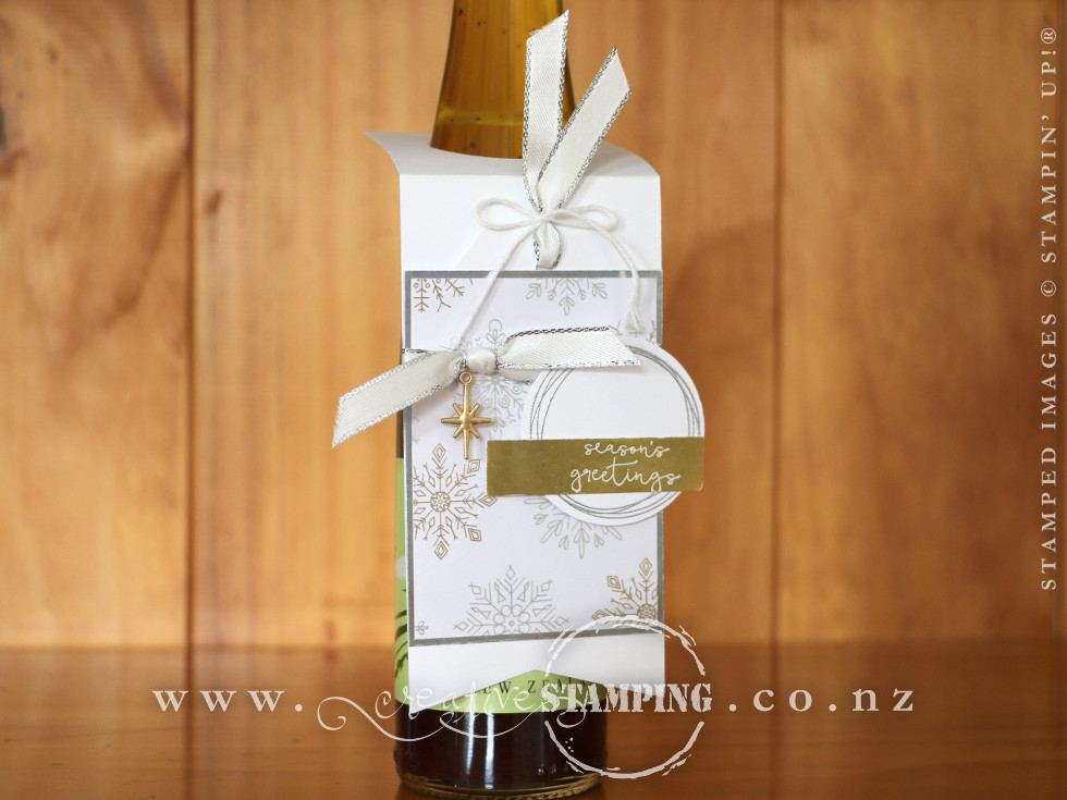 Cheers to the Year Christmas Bottle Tag