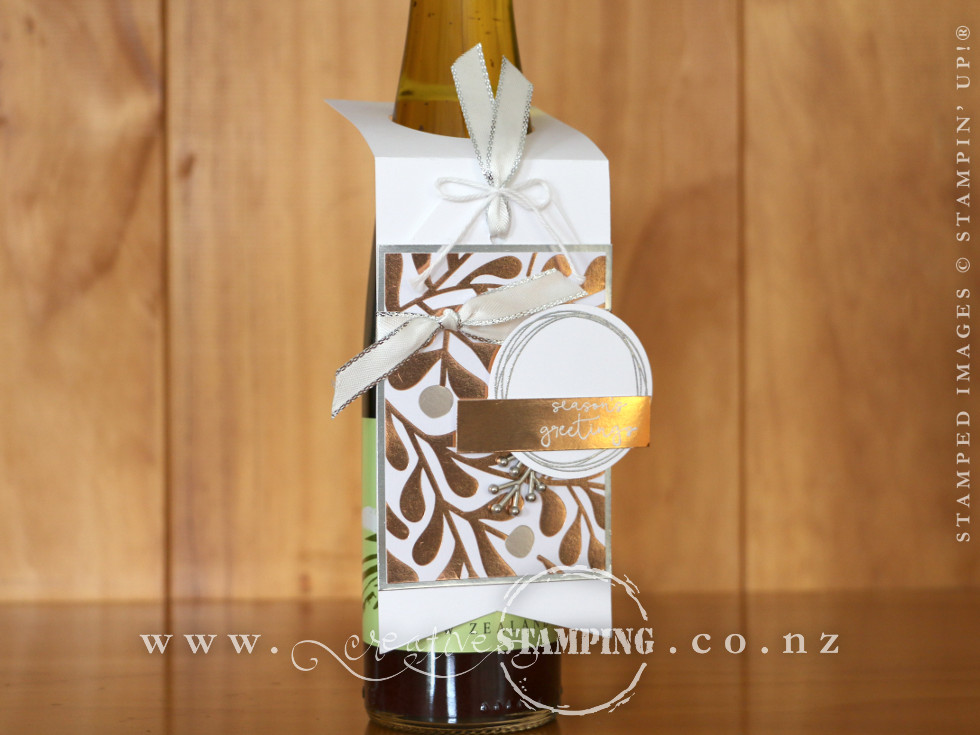Cheers to the Year Christmas Bottle Tag