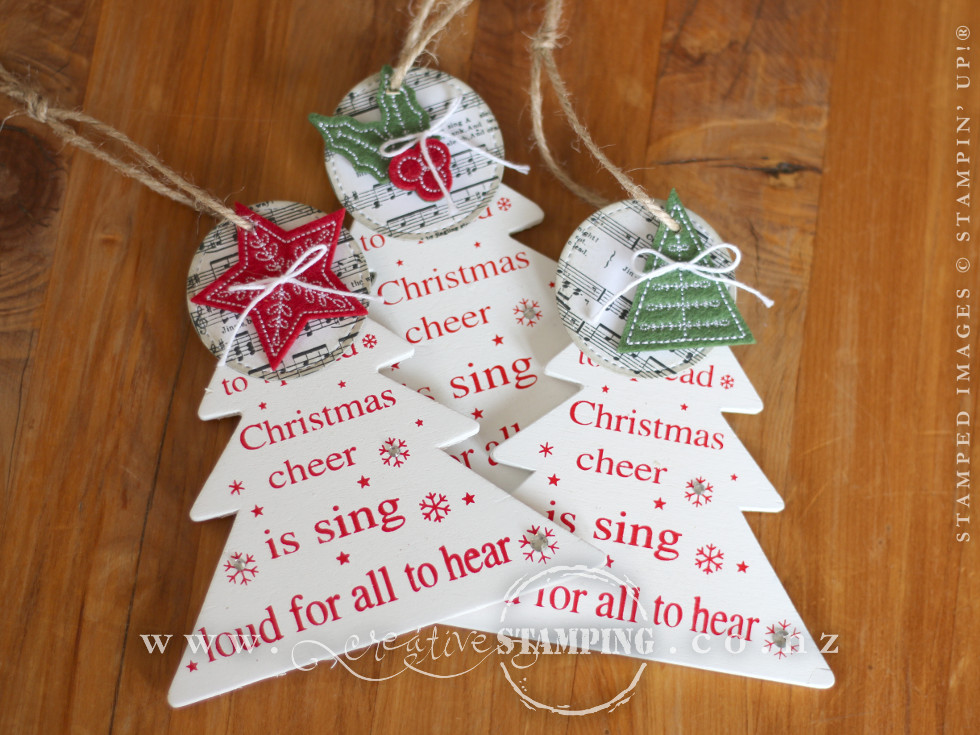 Quilted Christmas Altered Christmas Tree Decoration